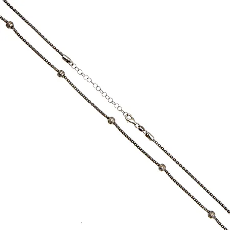 Kaulaketju, pituus 43-47,5cm, 925, Paino: 4,8 g