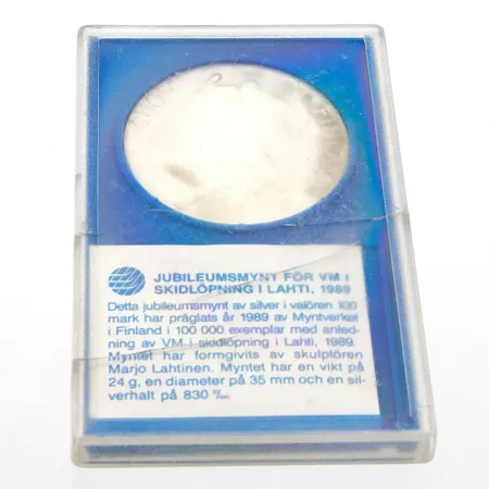 Juhlaraha, Lahden MM-Hiihto 1989, 830, Paino: 24,1 g