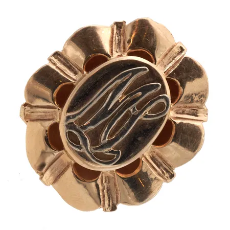 Sormus, koko 20¼, 585,  Paino: 34,5 g