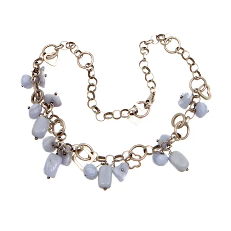 Kivikaulakoru, pituus 44cm, 925br, Paino: 42,9 g