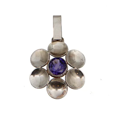 Kiviriipus, korkeus 49mm, Ruotsin leimat, tekijäleima K&EC, 925br, Paino: 7,5 g