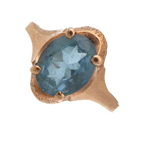 Kivisormus, koko 18, 585br,  Paino: 1,9 g