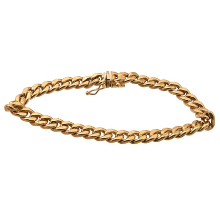 Panssariranneketju, lukko viallinen, pituus 190mm, leveys 7mm, 750,  Paino: 11,4 g