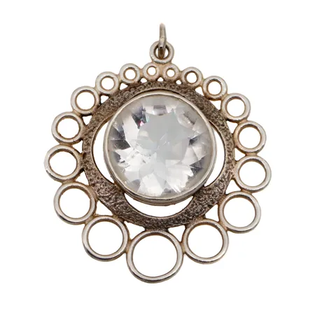 Kiviriipus, korkeus 52mm, Ø 43mm, Kultasepät Salovaara, 925br, Paino: 14 g