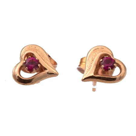 Kovikorvakorut, korkeus 7mm, 585br,  Paino: 0,6 g