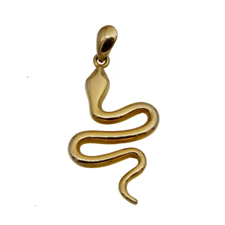 Käärmeriipus, korkeus 38mm, 585,  Paino: 2,4 g