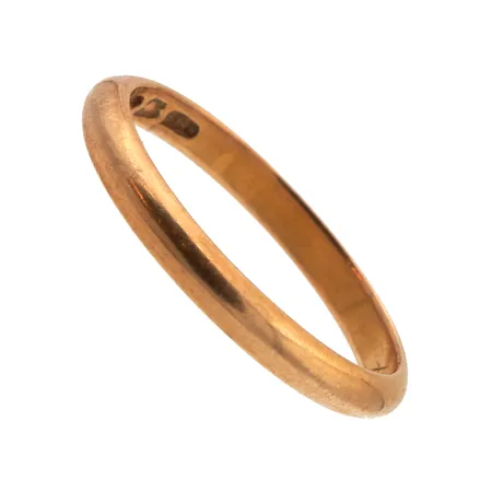 Sileä sormus, koko 21¾, kaiverrettu, 750,  Paino: 4,9 g