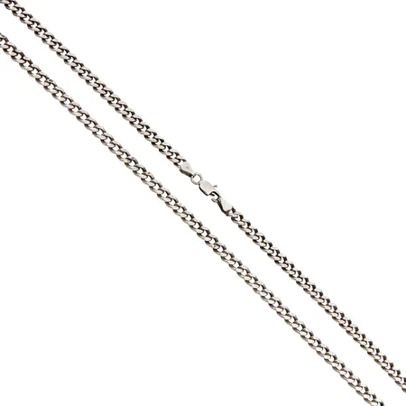 Panssarikaulaketju, pituus 52,5cm, leveys 4,6mm, 925, Paino: 32,5 g