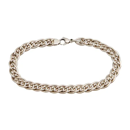 Ranneketju, leveys 7,5mm, pituus 230mm, 925, Paino: 21,9 g