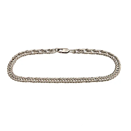 Ranneketju, leveys 5,0mm, pituus 225mm, 925, Paino: 6,7 g