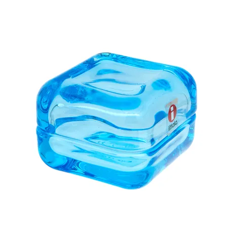 Lasirasia Iittala Vitriini, koko 60x60mm, sininen