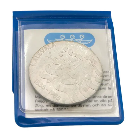 Juhlaraha, Kalevala 1835-1985, nimellisarvo 50mk, 500, Paino: 20 g