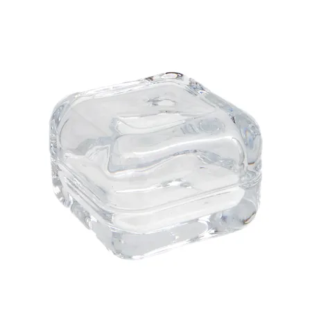 Lasirasia Iittala, Vitriini, 60x60mm, kirkas, pientä käytön jälkeä