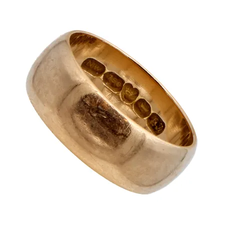 Sileä sormus, kaiverrettu, koko 16½, 750,  Paino: 5,6 g