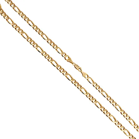 Kaulaketju, pituus 51cm, leveys 6mm, 585,  Paino: 31,1 g