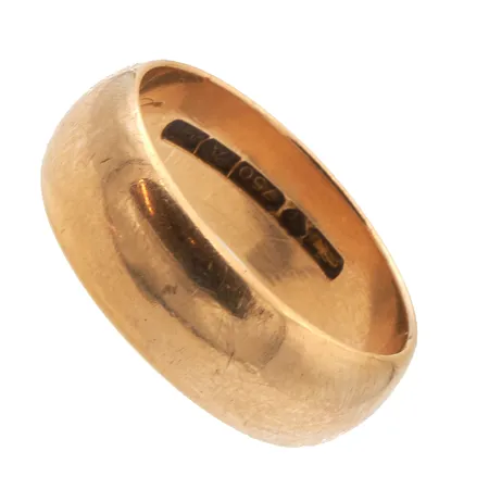 Sileä sormusta, 20¾, kaiverrettu, 750,  Paino: 12,5 g