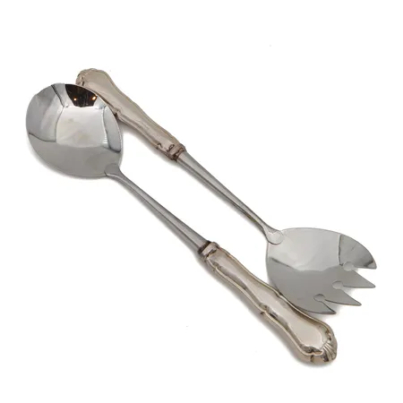 Salaattiottimet, Chippendale, pituus 250mm, 830br, Paino: 118,6 g