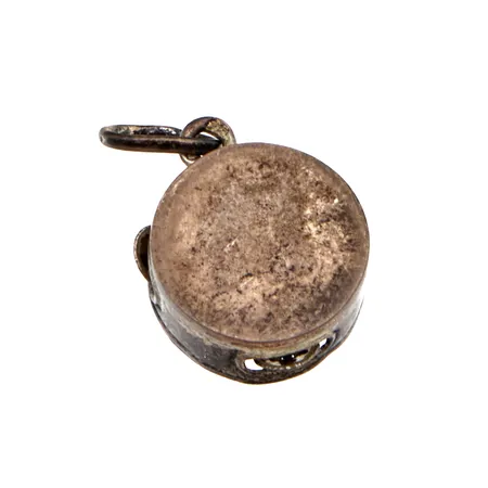 Tamburiini-riipus, korkeus 20mm, 925, Paino: 0,6 g