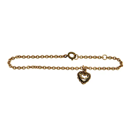 Ranneketju maskotilla Kalevala, Talon sydän, pituus 165-190mm, pronssia.