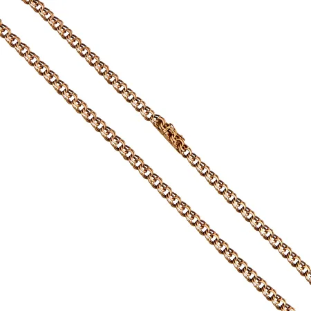 Biasmarck-kaulaketju, pituus 49cm, leveys 6mm, 585,  Paino: 33 g