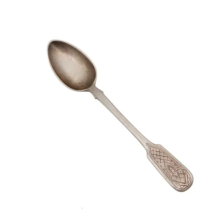 Venäläinen lusikka, pituus 145mm, vuodelta 1866, 84, 