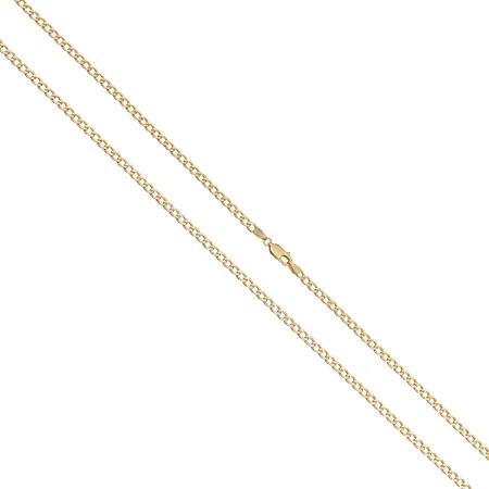 Panssarikaulalketju, pituus 50cm, leveys 3mm, 585,  Paino: 4,2 g