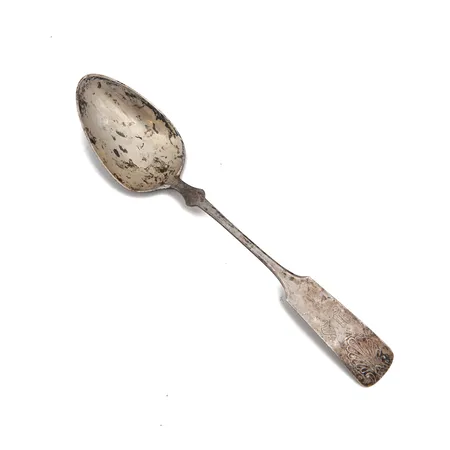 Puurolusikka, Musla, kaiverrettu, pituus 255mm, 813,  Paino: 80 g