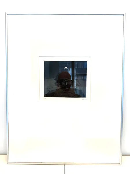 Etsaus Outi Heiskanen, "Näkysilmä", 160x200mm, signeeraus 68/70 Heis -84, metallikehys. Ei lähetetä