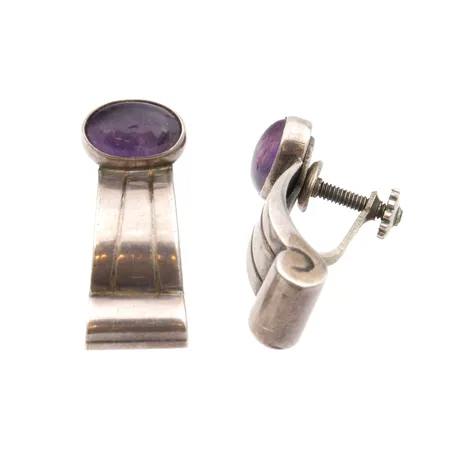 Kivikorvakorut, korkeus 25mm, leveys 10mm, Meksiko, 925br Paino: 6,5 g