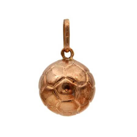 Jalkapallo-riipus, korkeus 20mm, 585, Paino: 1,1 g