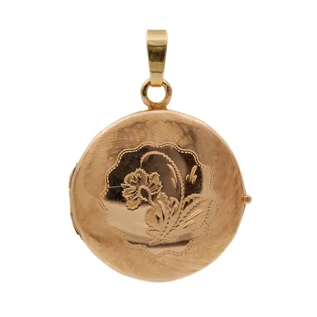Medaljonki, korkeus 36mm, 750br,  Paino: 7,6 g