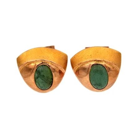 Kivikorvakorut, Message, Lapponia, design Poul Havgaard, mitat 14x13mm, 585br, Paino: 6,7 g