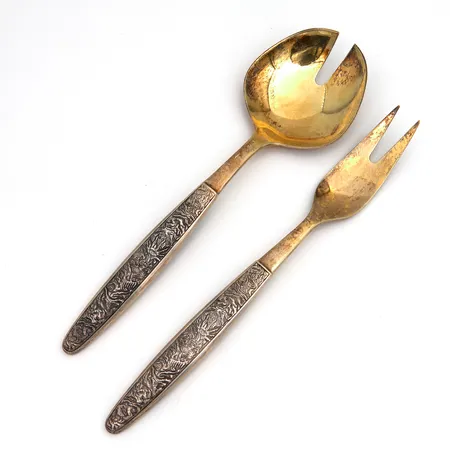 Salaattiottimet, kaiverrettu, pituus 200mm, 916, Paino: 118,8 g