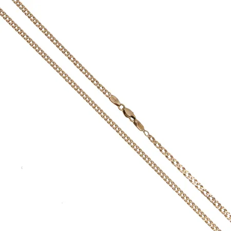 Kaulaketju, pituus 51,5cm, leveys 3mm, 585,  Paino: 9,3 g