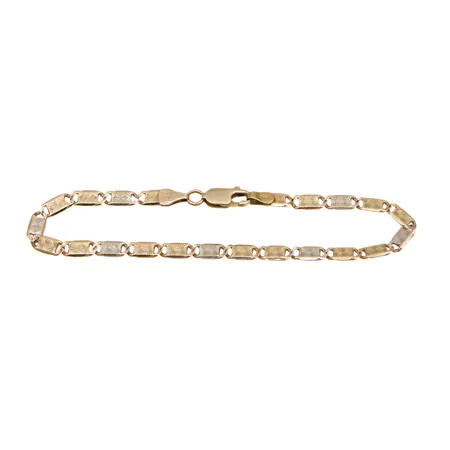 Ranneketju, pituus 190mm, leveys 4mm, 585, Paino: 5,8 g