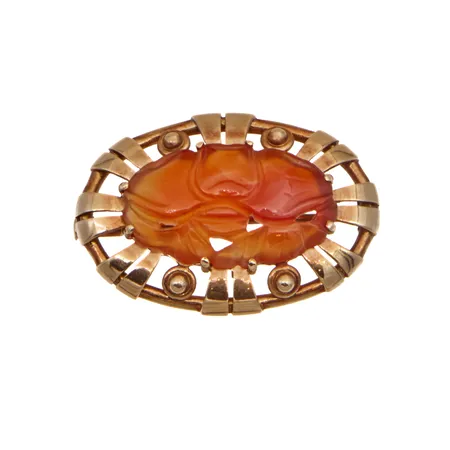 Rintaneula kivellä, leveys 28mm, 585br, Paino: 3,9 g