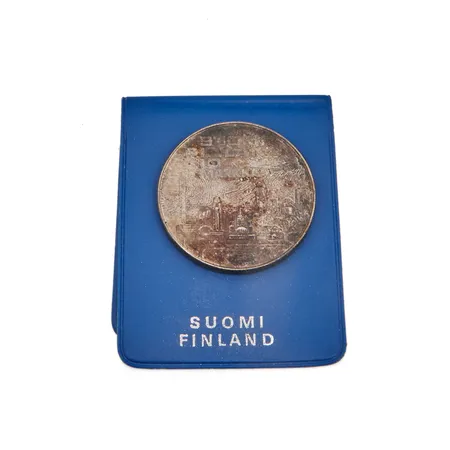 Juhlaraha, Suomi 1971 EMX Helsinki, nimellisarvo 10mk, 500,  Paino: 24,3 g