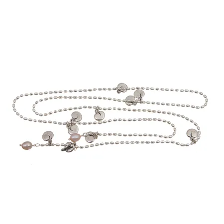 Kaulakoru, Vanamo, Kalevala Koru, pituus 80cm, pituus on muunneltavissa, leveys 2-10mm, 925br, Paino: 24,6 g