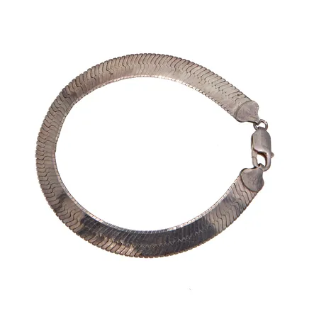 Ranneketju, pituus 210mm, leveys 9mm, 925, Paino: 14,9 g