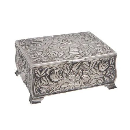 Hopearasia, korkeus 47mm, leveys 105mm, 813br, Paino: 186,4 g