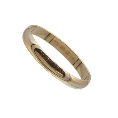 Sileä sormus, Silvan, koko 18¼, 585, Paino: 1,8 g