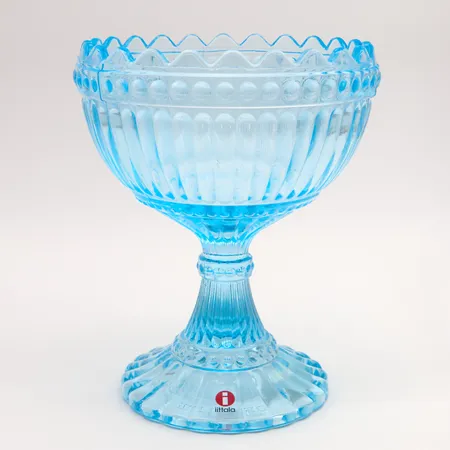 Mariskooli, Iittala Marimekko, korkeus 155mm, vaaleansininen
