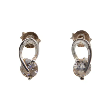 Kivikorvakorut, korkeus 11mm, 925br, Paino: 1,3 g