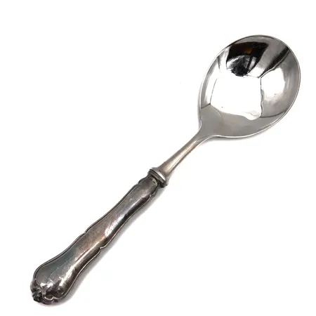 Perunalusikka, Chippendale, pituus 215mm, 813br,  Paino: 95,3 g