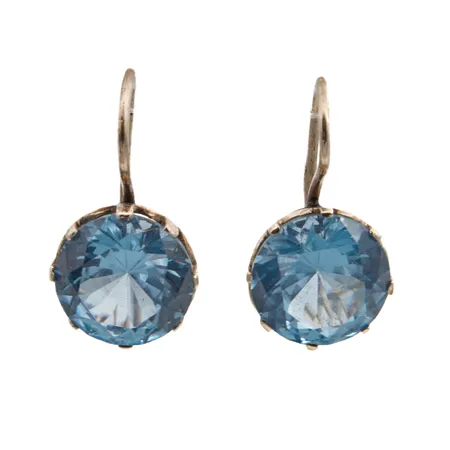 Kivikorvakorut, korkeus 20mm, 585br valkokulta, Paino: 3,3 g