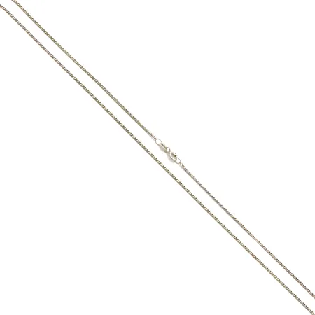Panssarikaulaketju, pituus 49cm, Kultajousi Oy, 925, Paino: 2,5 g