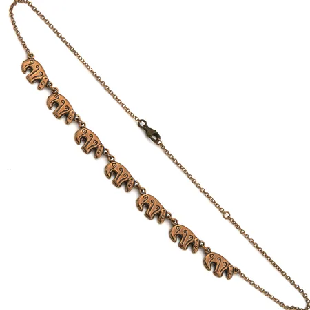 Kaulakoru, Kalevankarhu, Kalevala, pituus 40/45cm, pronssia,