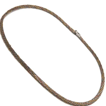 Kaulakoru, pituus 45cm, leveys 5mm, 925, Paino: 25,7 g