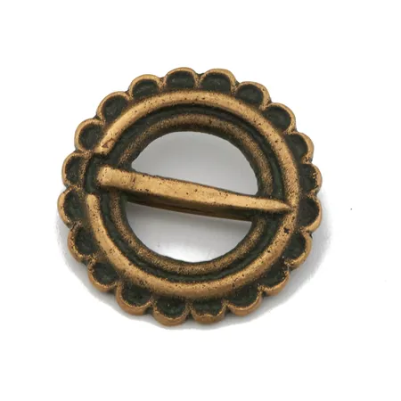 Rintaneula, Kalevala Koru, Ø 27mm, pronssia,