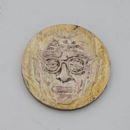 Juhlaraha, J.K Paasikivi, 100 vuotta, vuodelta 1970, nimellisarvo 10 markkaa, 500, Paino: 22,5 g